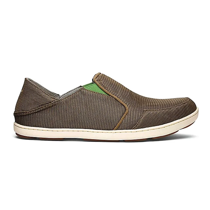 Olukai Men's Nohea Mesh - Mustang/Lime Peel