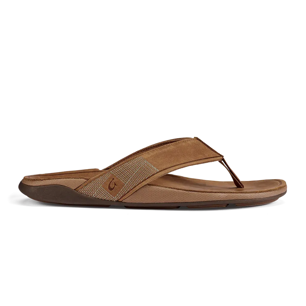 Olukai Men's Tuahine Waterproof Leather Sandal