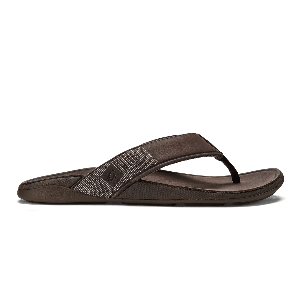 Olukai Men's Tuahine Waterproof Leather Sandal