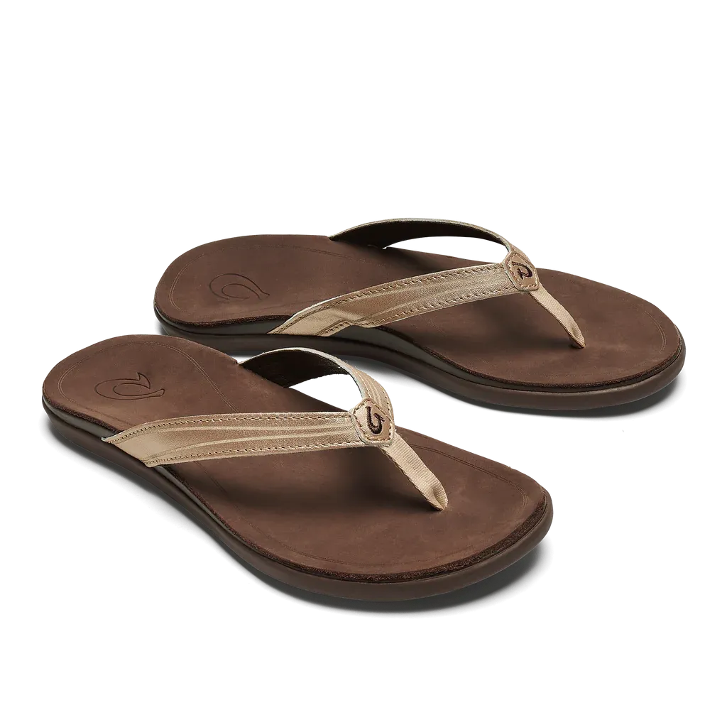 Olukai Women's 'Aukai Sandal - Copper/Dark Java 20442-CO48