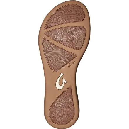 Olukai Women's Honu Leather Sandal  - Tan/Tan 20436-3434