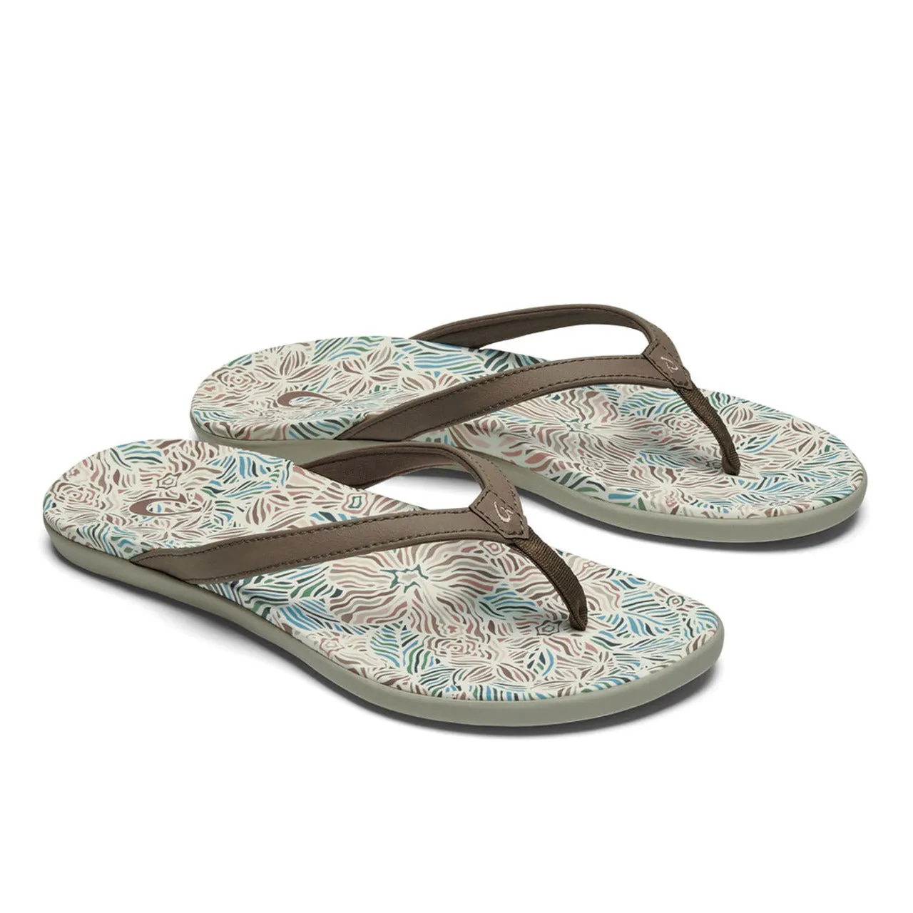 Olukai Women's Ho'opio Hau Sandal - Warm Taupe/Hau 20437-WM6N