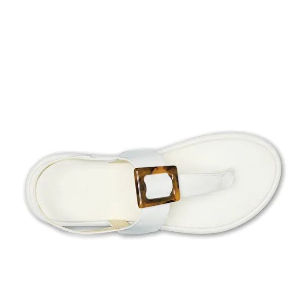 Olukai Women's La'i T-Bar White