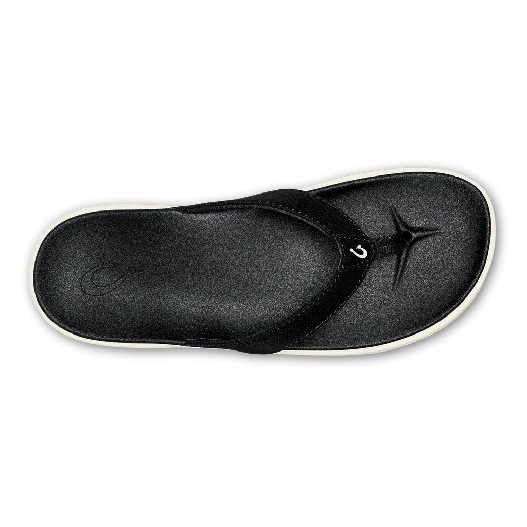 Olukai Women's Nu'a Pi'o Flip Flop - Black 20445-4040