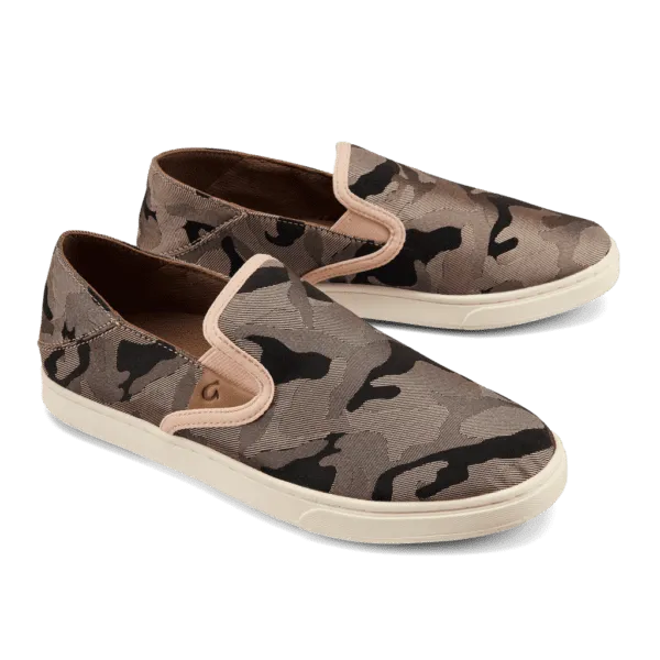 Olukai Women's Pehuea Pa'i Slip On Shoe - Soft Pink/Ke Au Camo 20360-6QKE