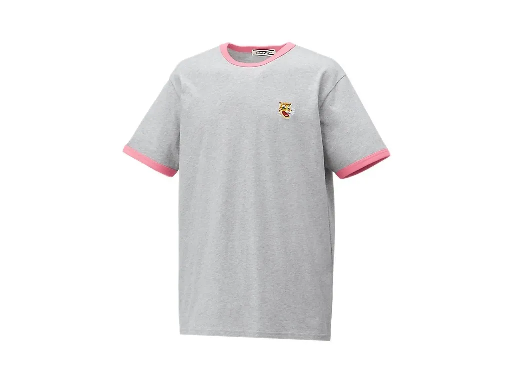 Onitsuka Tiger  |Crew Neck Street Style Plain Short Sleeves Logo