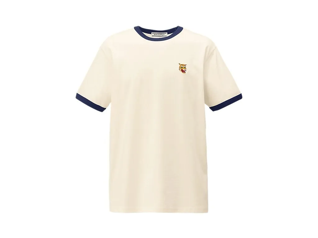 Onitsuka Tiger  |Crew Neck Street Style Plain Short Sleeves Logo