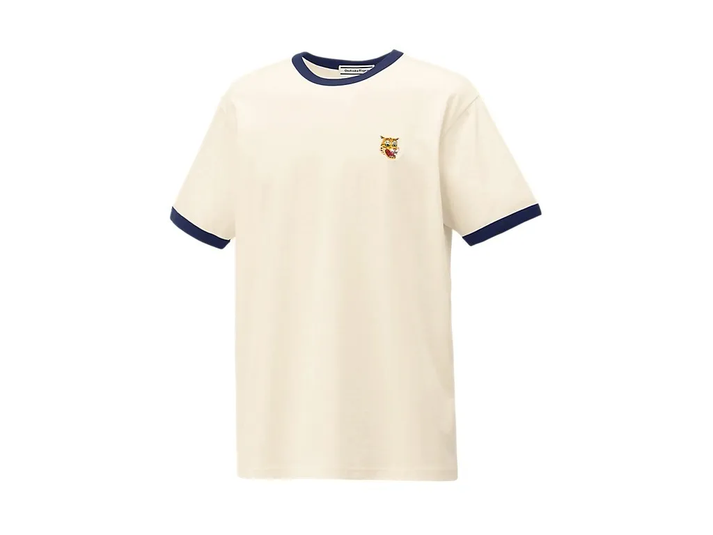 Onitsuka Tiger  |Crew Neck Street Style Plain Short Sleeves Logo