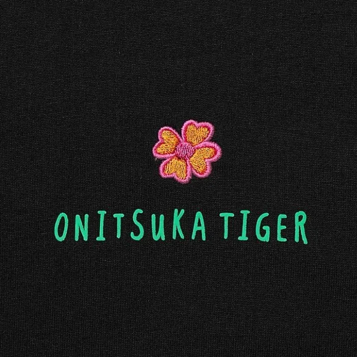 Onitsuka Tiger  |Crew Neck Unisex Street Style Short Sleeves Logo