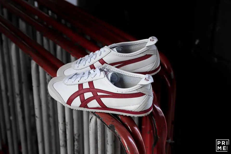 Onitsuka Tiger  Mexico66 White/Burgundy (D4J2L-0125)