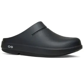 OOfos  OOClog Mens Recovery Clog Black