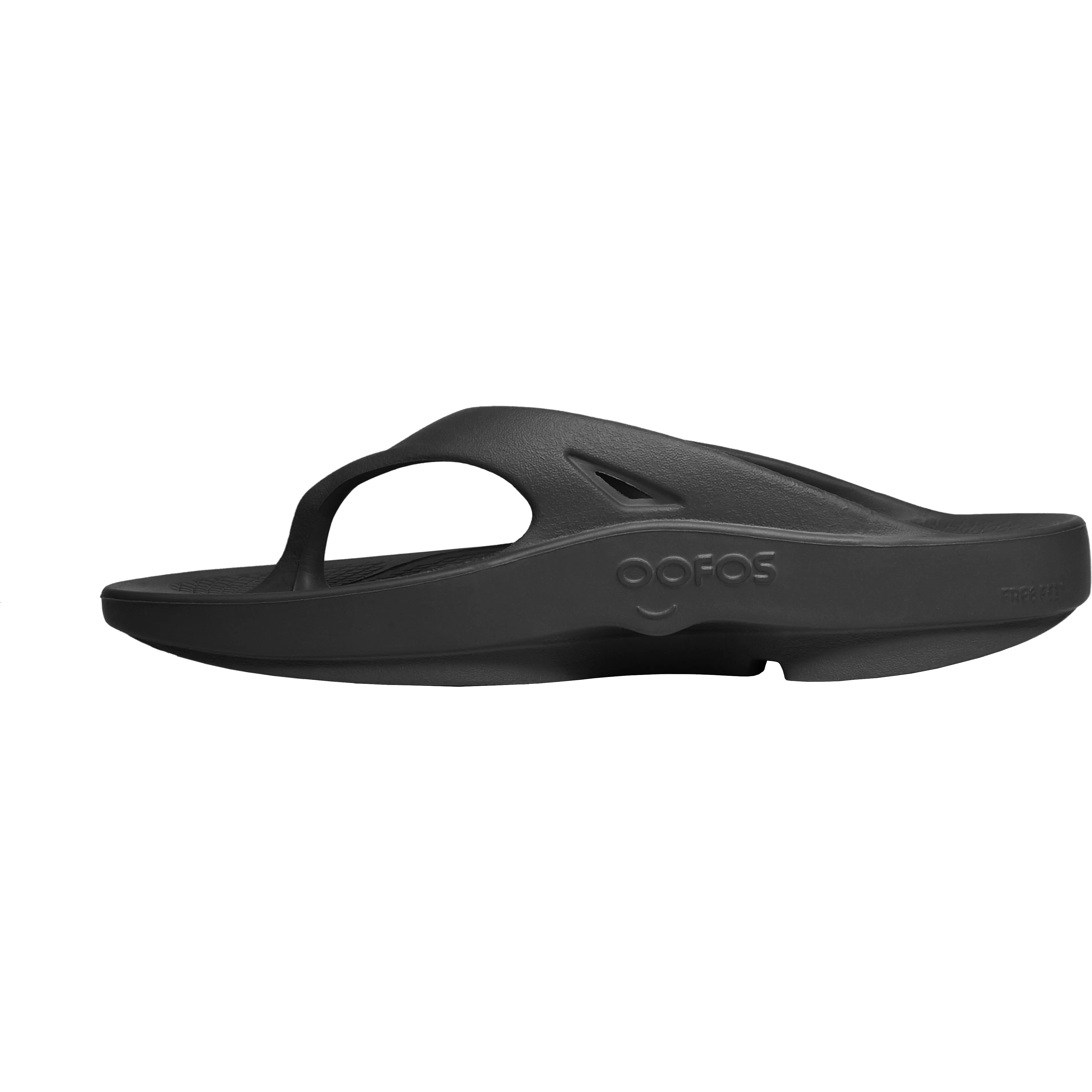 OOFOS Unisex OOriginal Flip Flops in Black