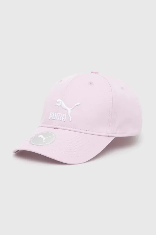 Puma baseball cap Archive Logo violet color 225542