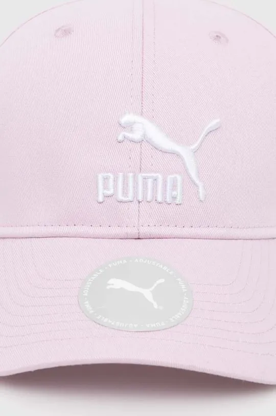 Puma baseball cap Archive Logo violet color 225542