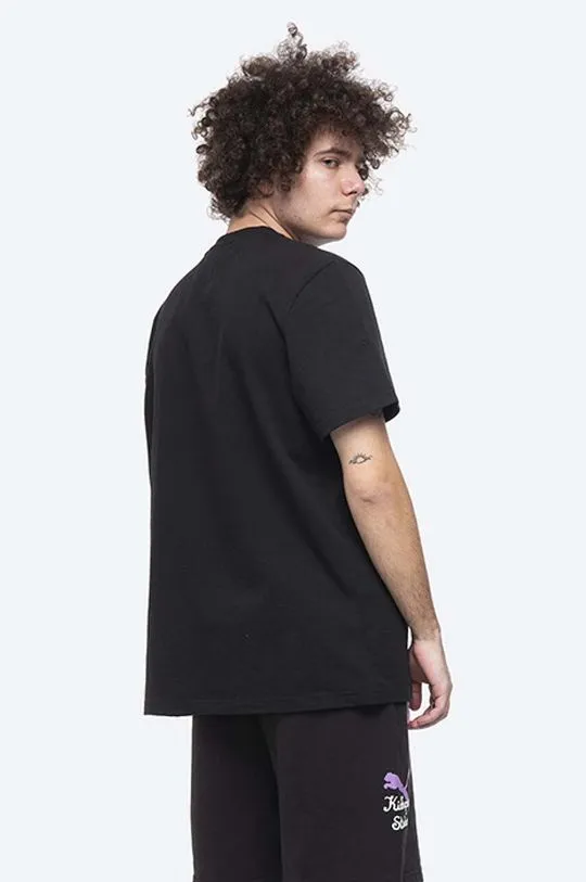 Puma cotton t-shirt x Kidsuper Studio black color