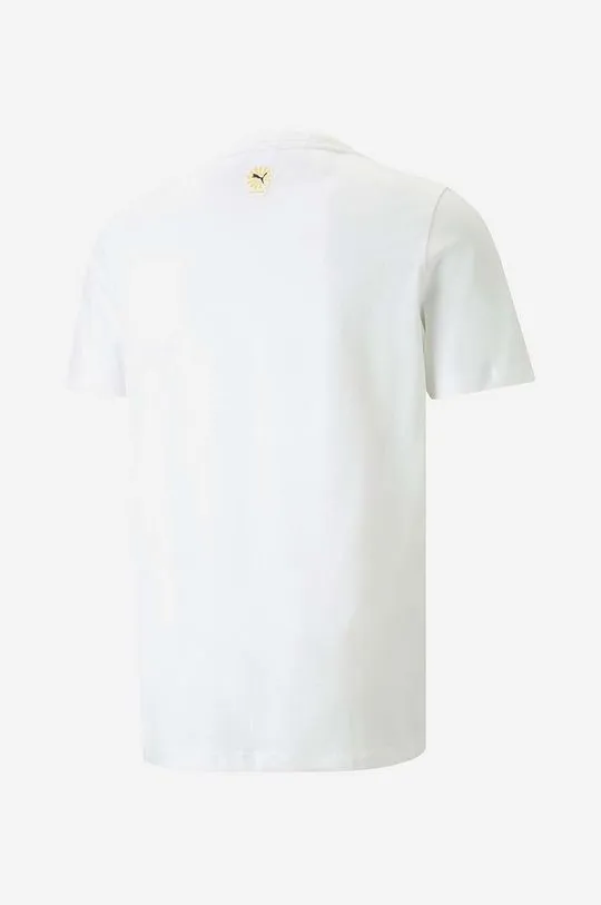 Puma cotton T-shirt x Palomo white color