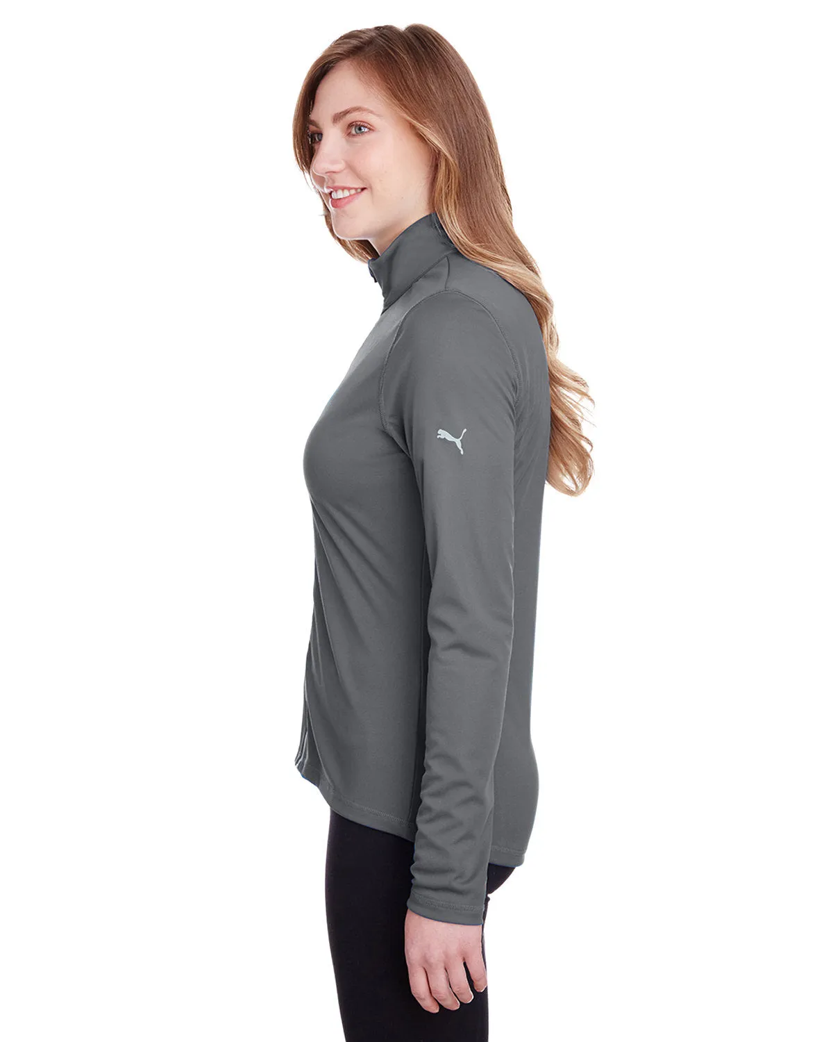 Puma Golf Ladies Icon Full-Zip, Quiet Shade