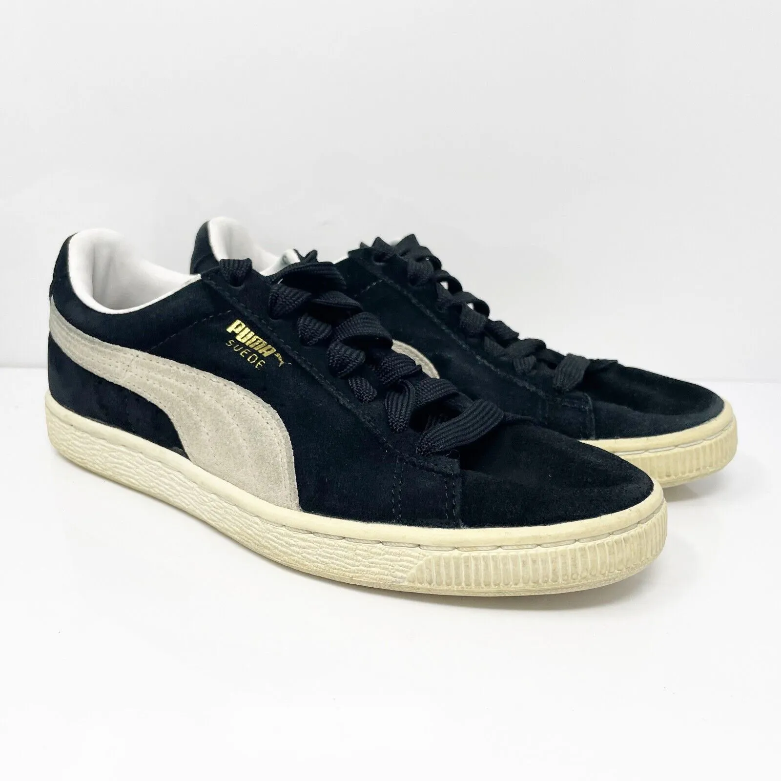 Puma Mens Suede Classic 352634 03 Black Casual Shoes Sneakers Size 5