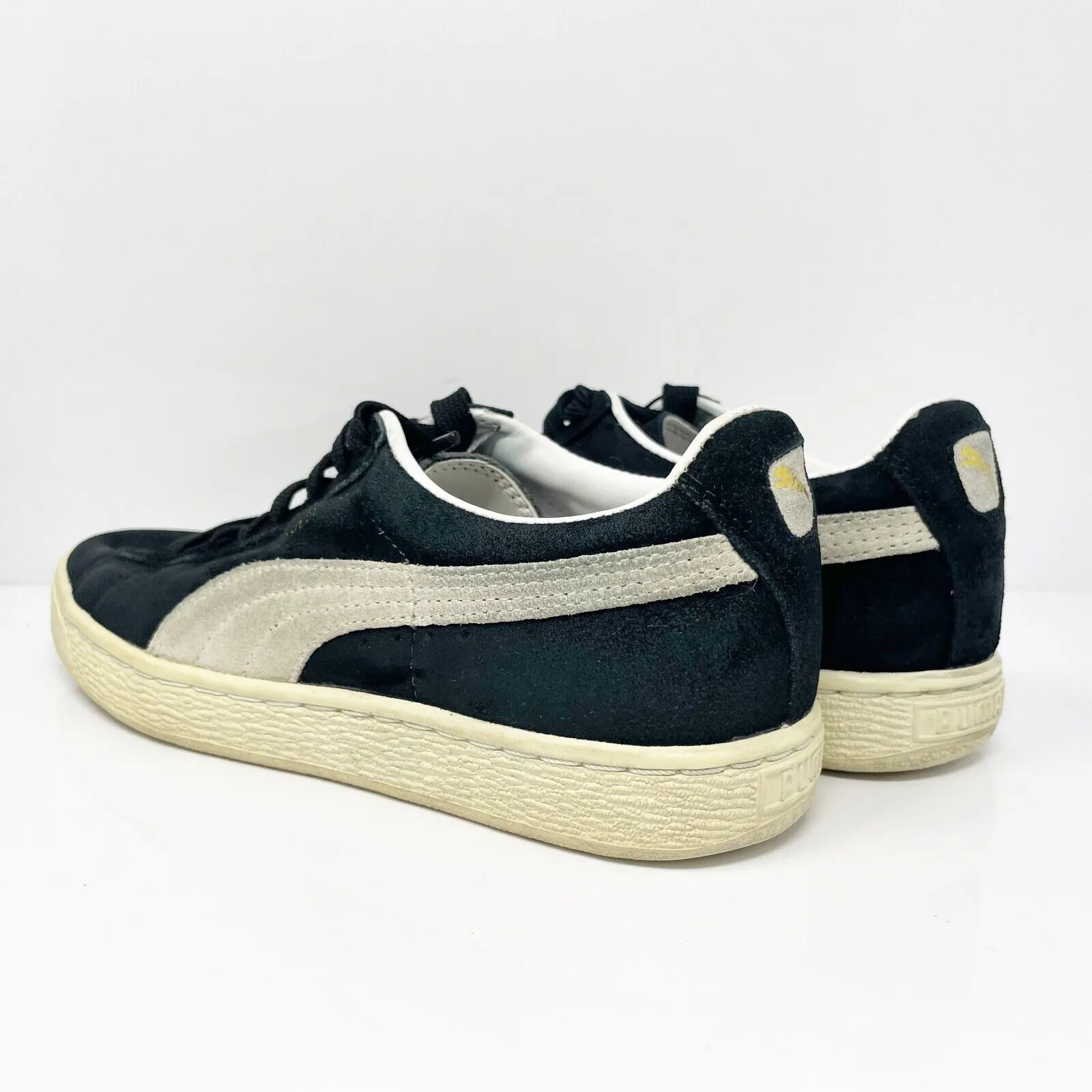 Puma Mens Suede Classic 352634 03 Black Casual Shoes Sneakers Size 5