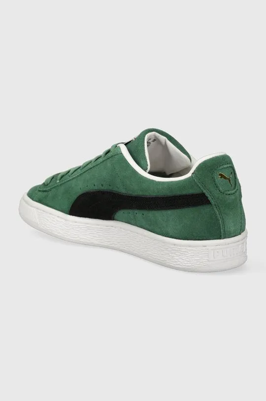 Puma suede sneakers Suede Classic XXI green color