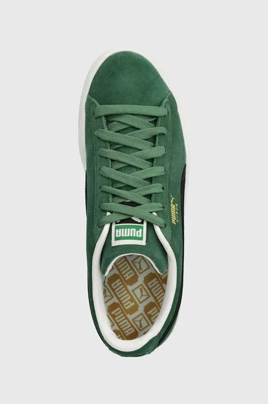 Puma suede sneakers Suede Classic XXI green color