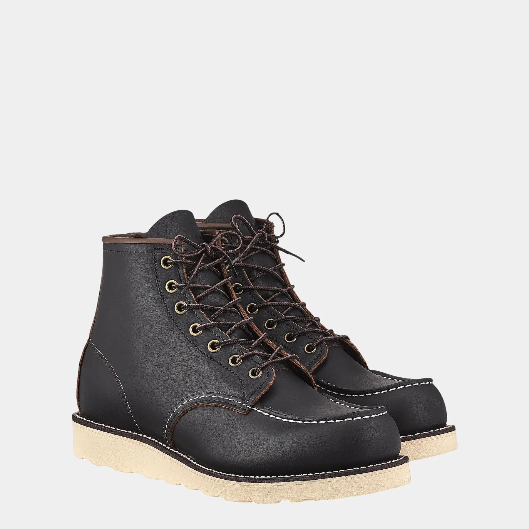 Red Wing 6" Moc Toe Boot - Black