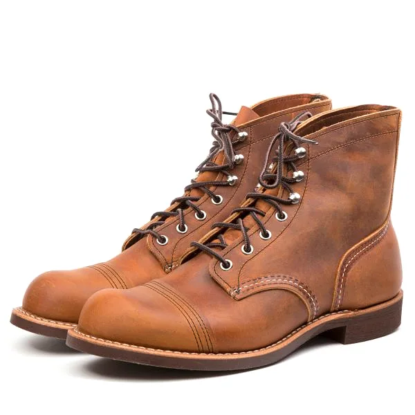 RED WING 8085 Iron Ranger Copper Rough & Tough Vibram