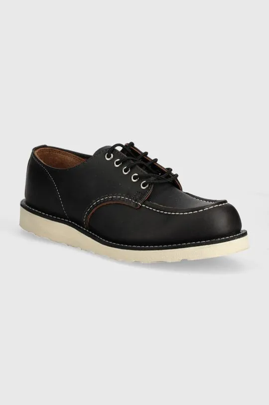 Red Wing 8090 Shop Moc Toe Oxford Black Prairie 8090