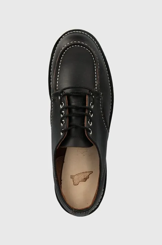 Red Wing 8090 Shop Moc Toe Oxford Black Prairie 8090