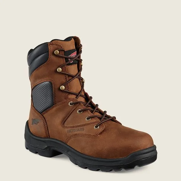 Red Wing 8” Flexbond Carbon Toe Internal Metatarsal Boot (4422)- Brown Oiled Leather