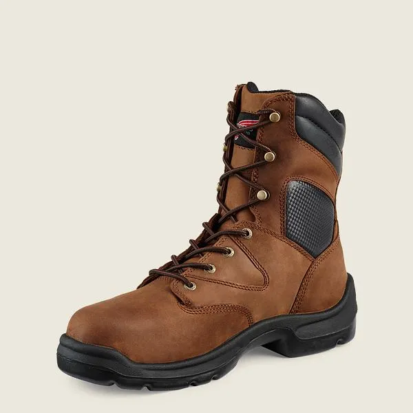 Red Wing 8” Flexbond Carbon Toe Internal Metatarsal Boot (4422)- Brown Oiled Leather