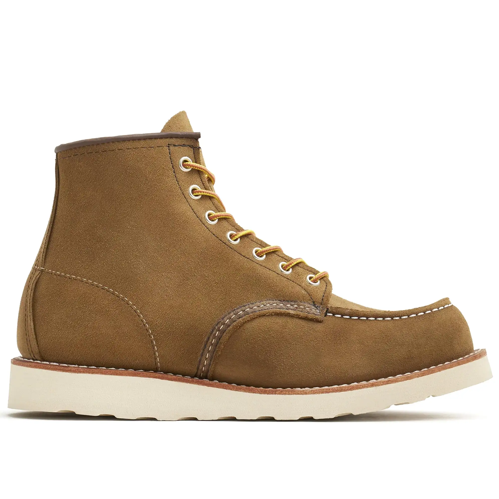 Red Wing 8881  6 Moc Toe Leather Boot - Olive Mohave