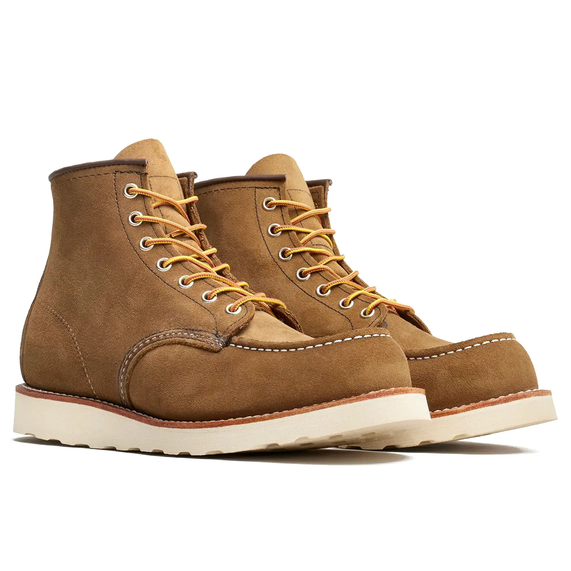 Red Wing 8881  6 Moc Toe Leather Boot - Olive Mohave