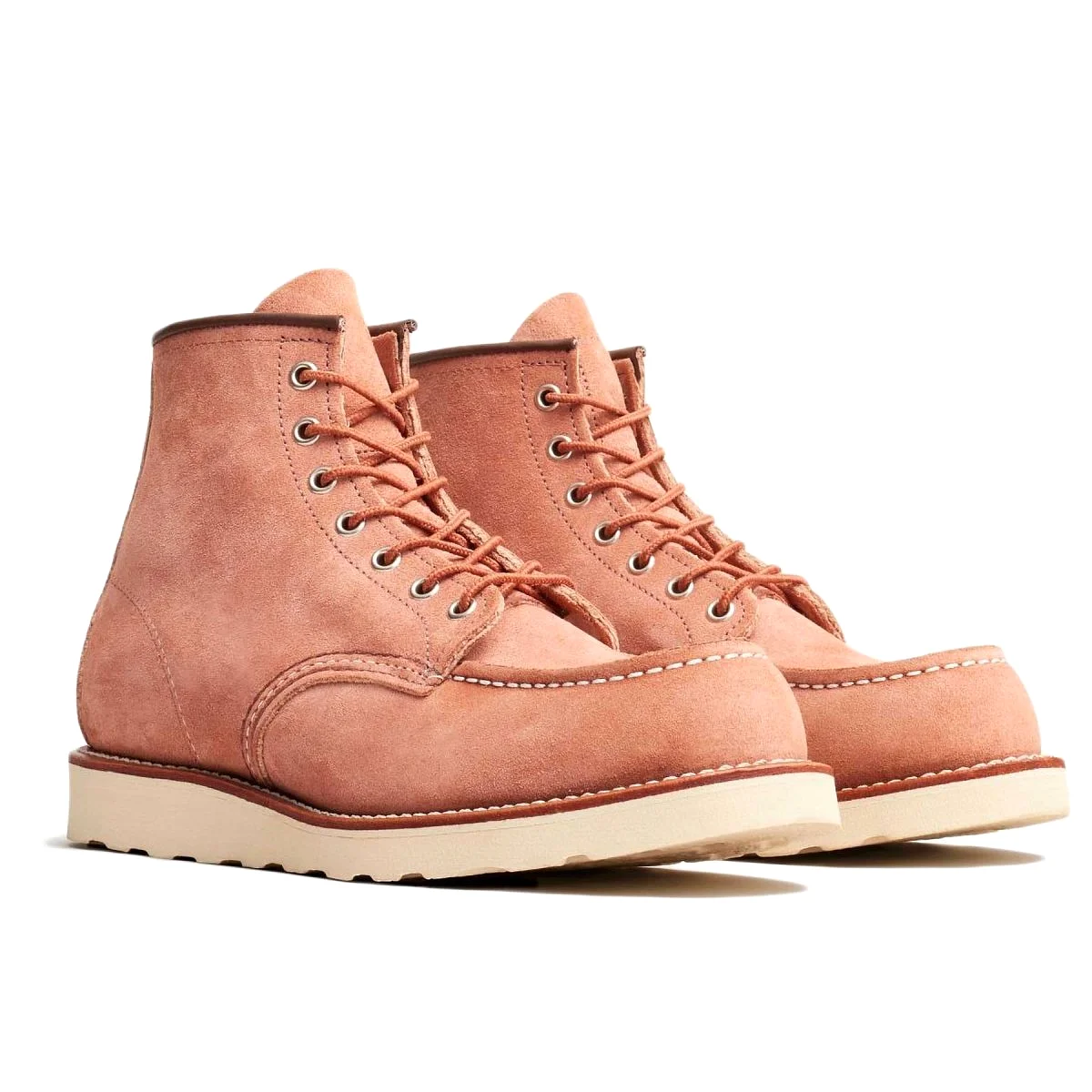 Red Wing Men's 6 Inch Classic Moc 8208 Dusty Rose Leather