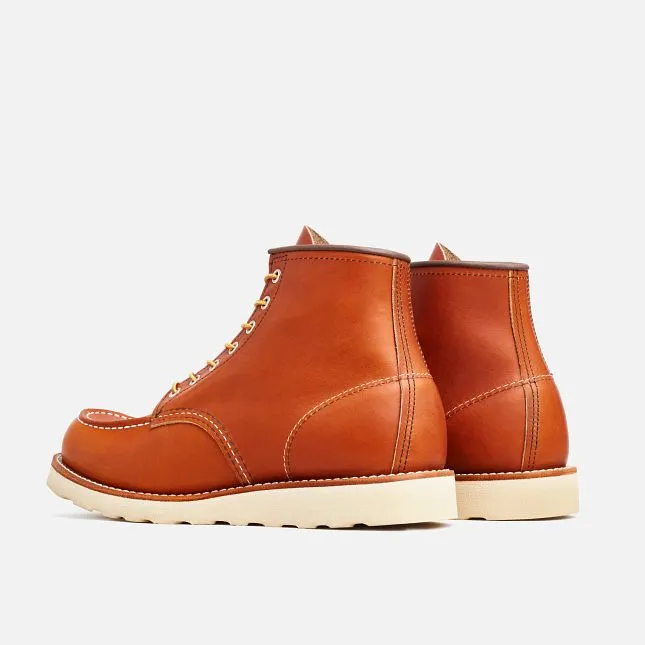 Red Wing SECONDS Classic Moc 6 Boot Oro Legacy Leather - 875E