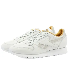 Reebok Classic LeatherTrue Grey 1, Gold & White