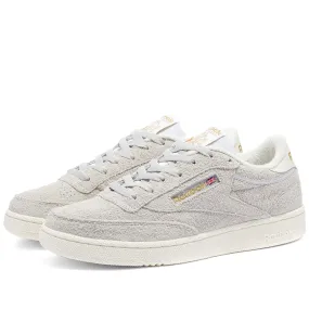 Reebok Club C 85Solid Grey, Gold & Chalk