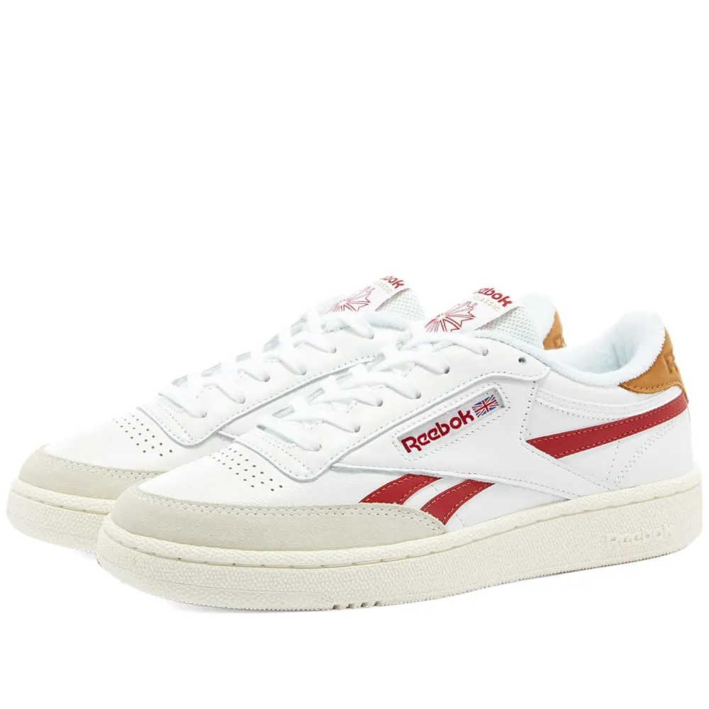 Reebok Club C RevengeWhite, Mars Red & Chalk