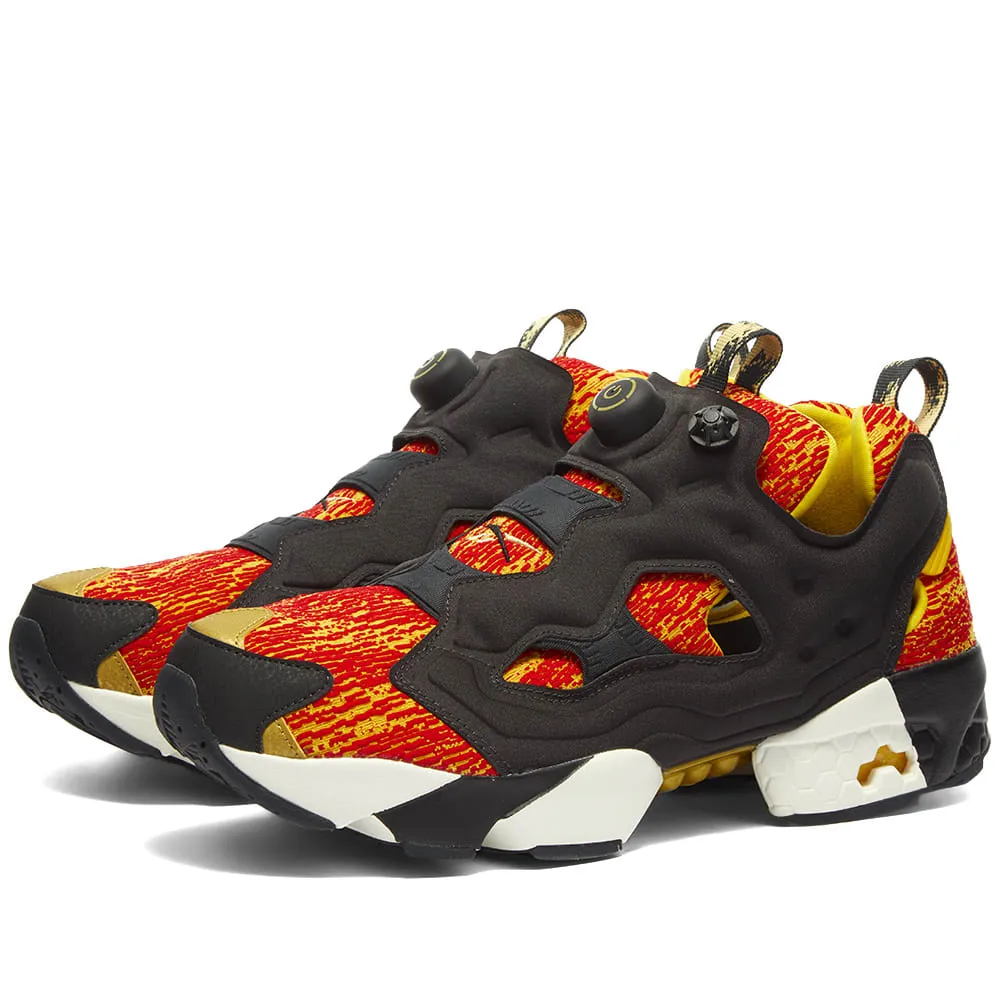 Reebok Instapump Fury OGBlack, Alert Yellow & Red