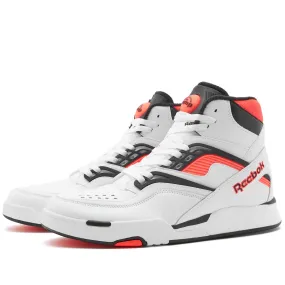 Reebok Pump TZWhite, Core Black & Neon Cherry