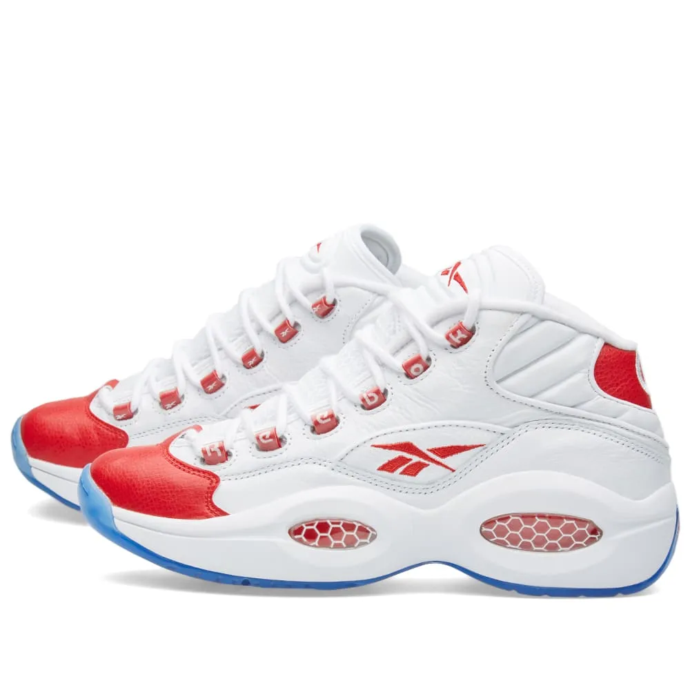 Reebok Question 20th AnniversaryWhite & Pearlized Red