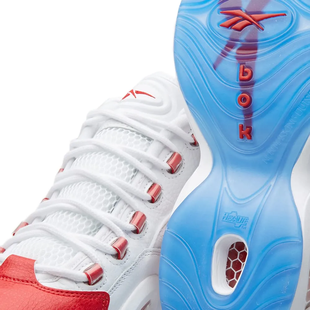 Reebok Question 20th AnniversaryWhite & Pearlized Red