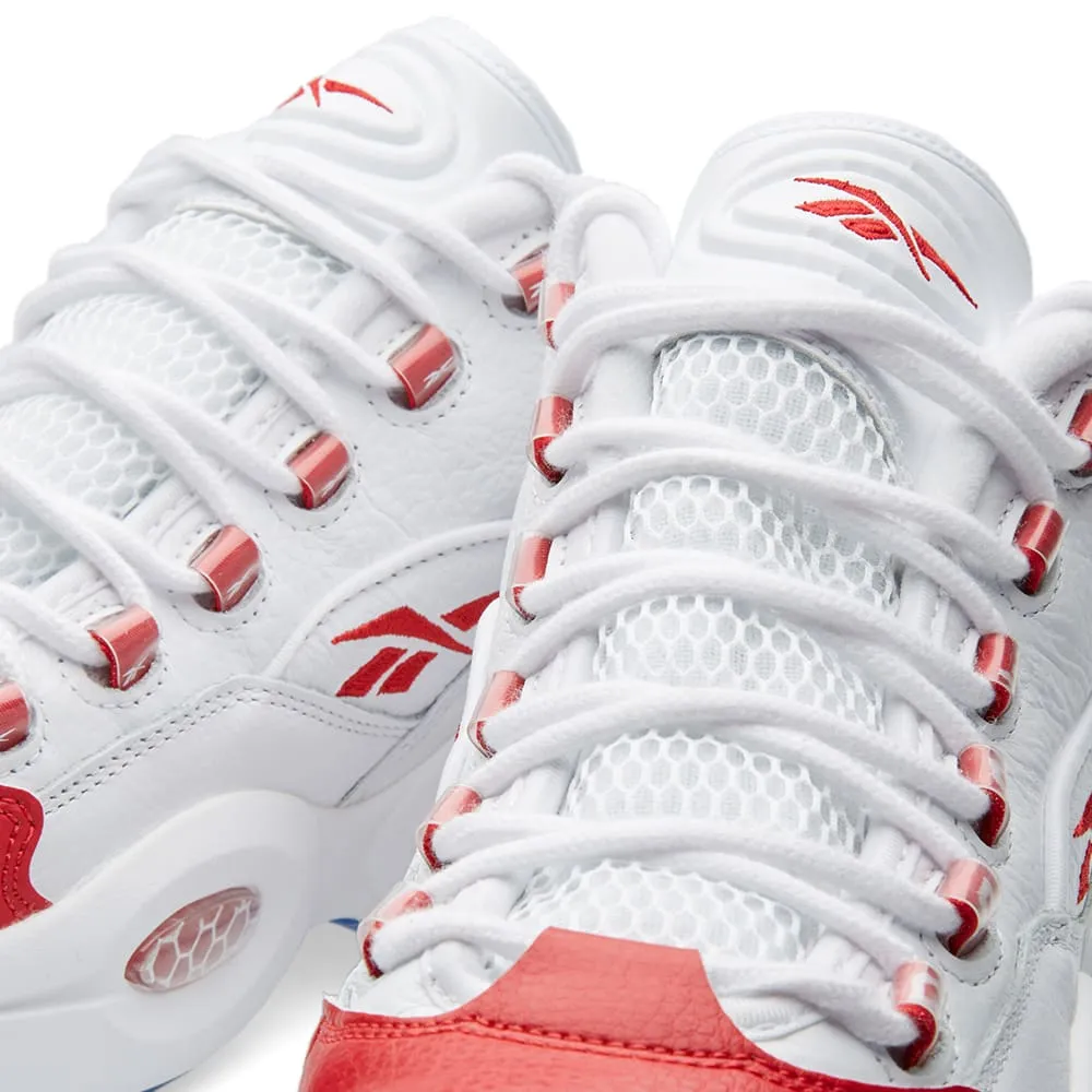 Reebok Question 20th AnniversaryWhite & Pearlized Red