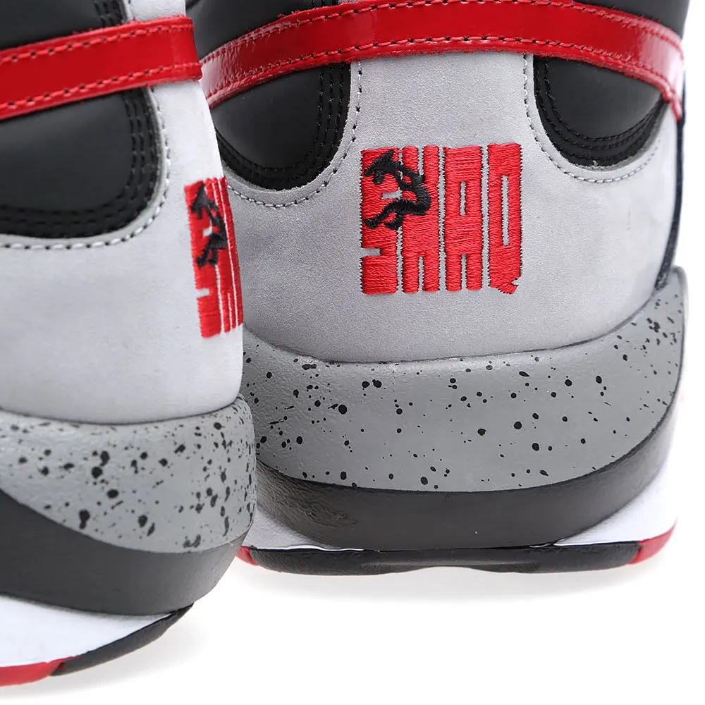 Reebok Shaq Attaq 'Brick City'Tin Grey, Black & Red