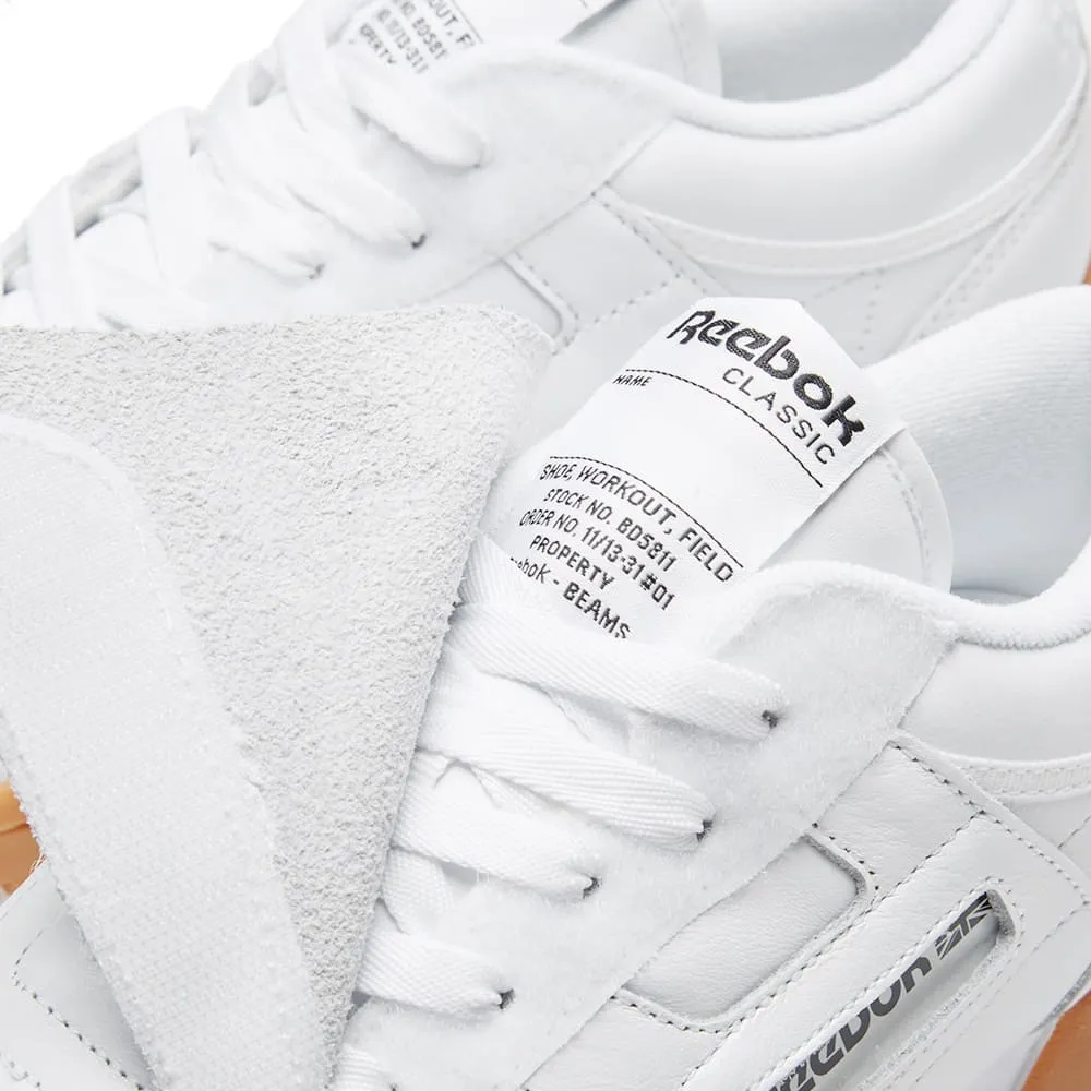 Reebok x Beams Workout Clean LowWhite