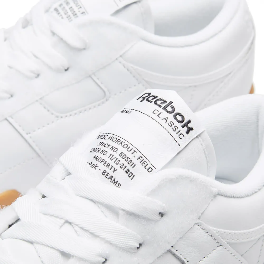 Reebok x Beams Workout Clean LowWhite