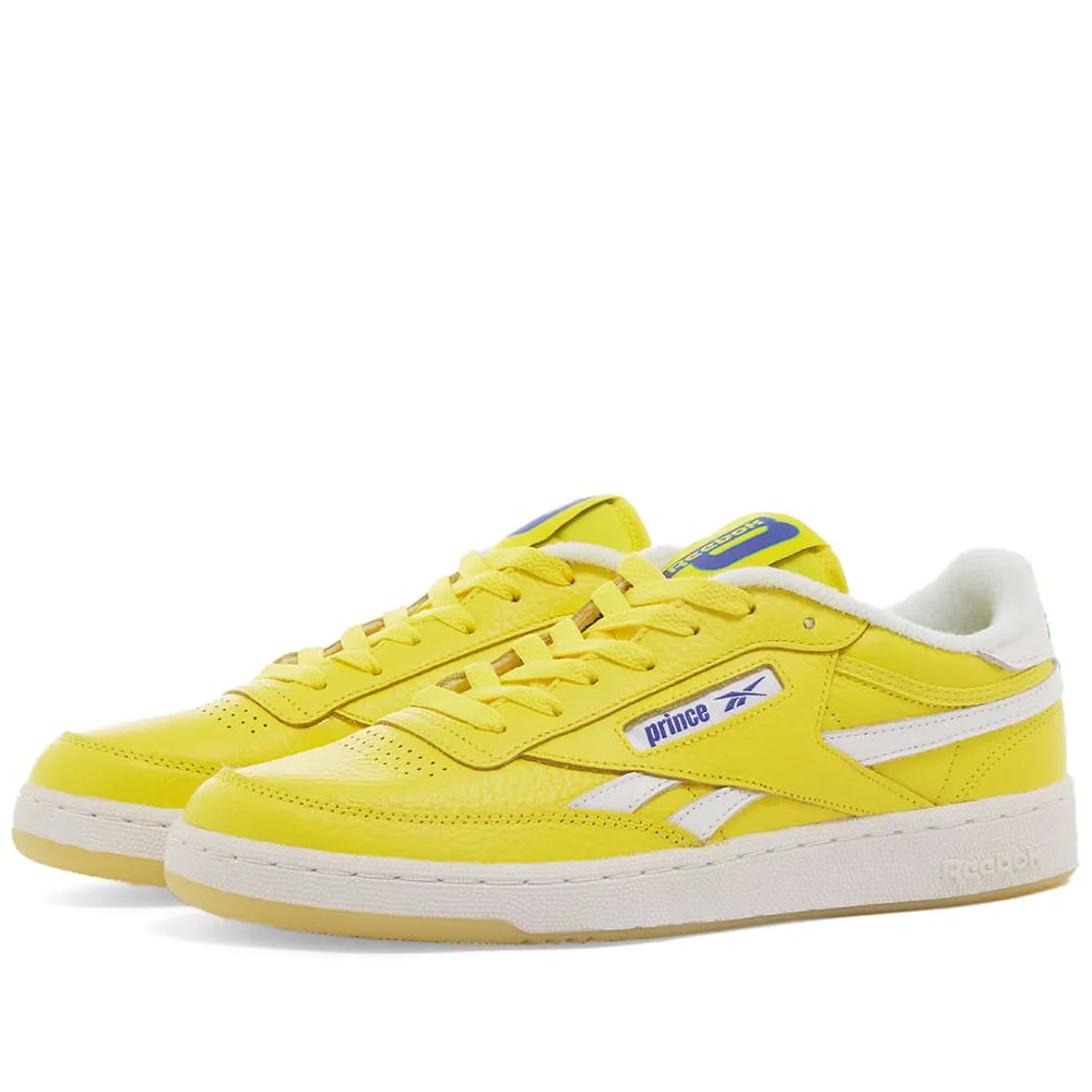 Reebok x Prince Club C RevengeYellow, White & Bright Cobalt