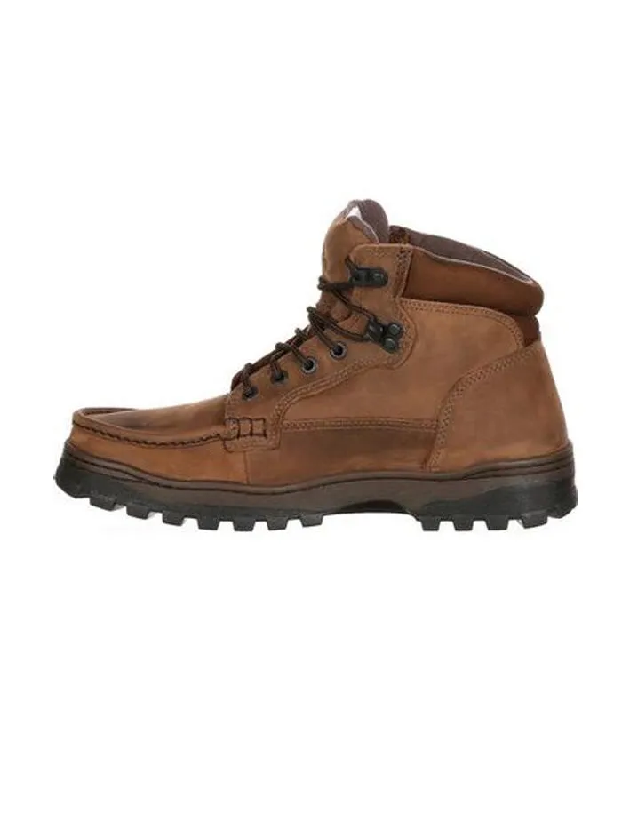 Rocky FQ0008723 Mens Outback GORE-TEX® Waterproof Hiker Boot Light Brown