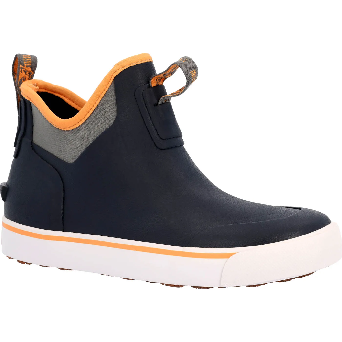 Rocky Kids Dry-Strike Waterproof Navy & Orange Deck Boot