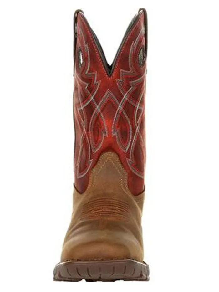 Rocky RKW0316 Mens Legacy 32 Waterproof Western Boot Tan Red